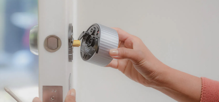 Smart lock replacement Wilton